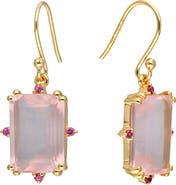 YS GEMS Semiprecious Stone Drop Earrings
