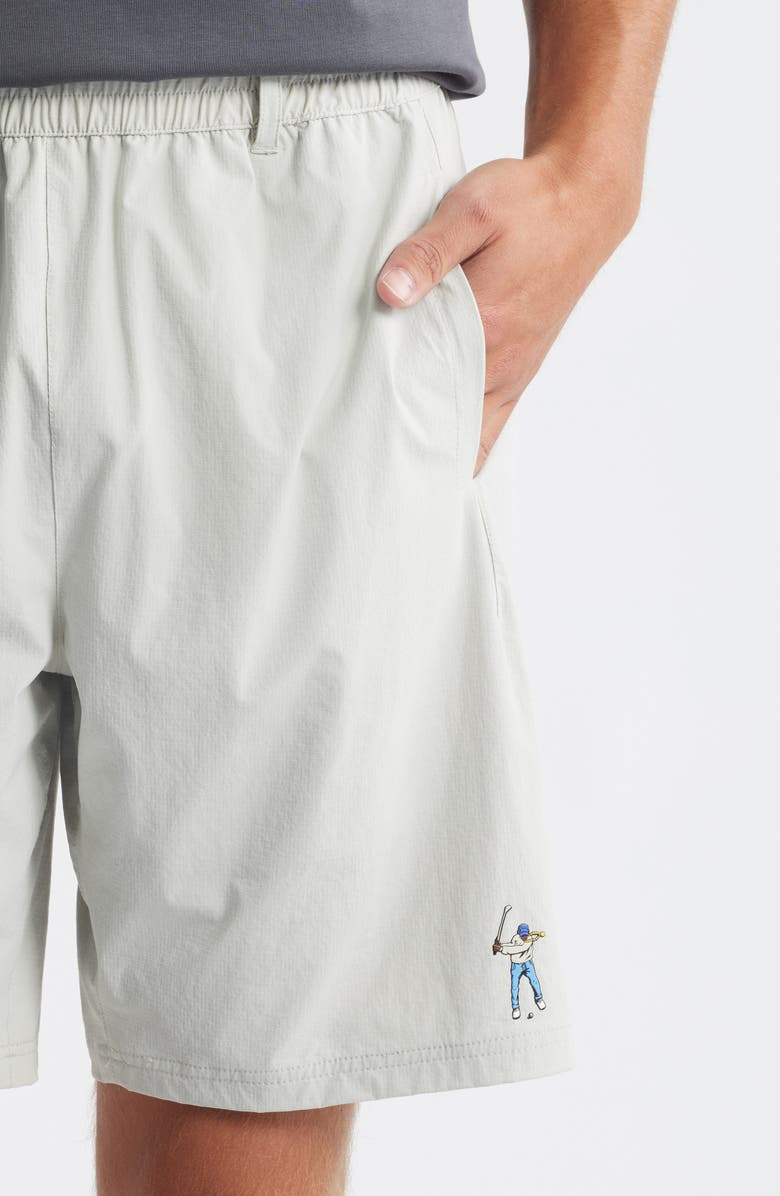 Eastside Golf Drawstring Waist Golf Shorts, Alternate, color, Cool Grey