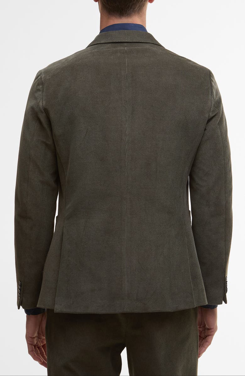 Barbour Wallington Stretch Corduroy Blazer, Alternate, color, Olive