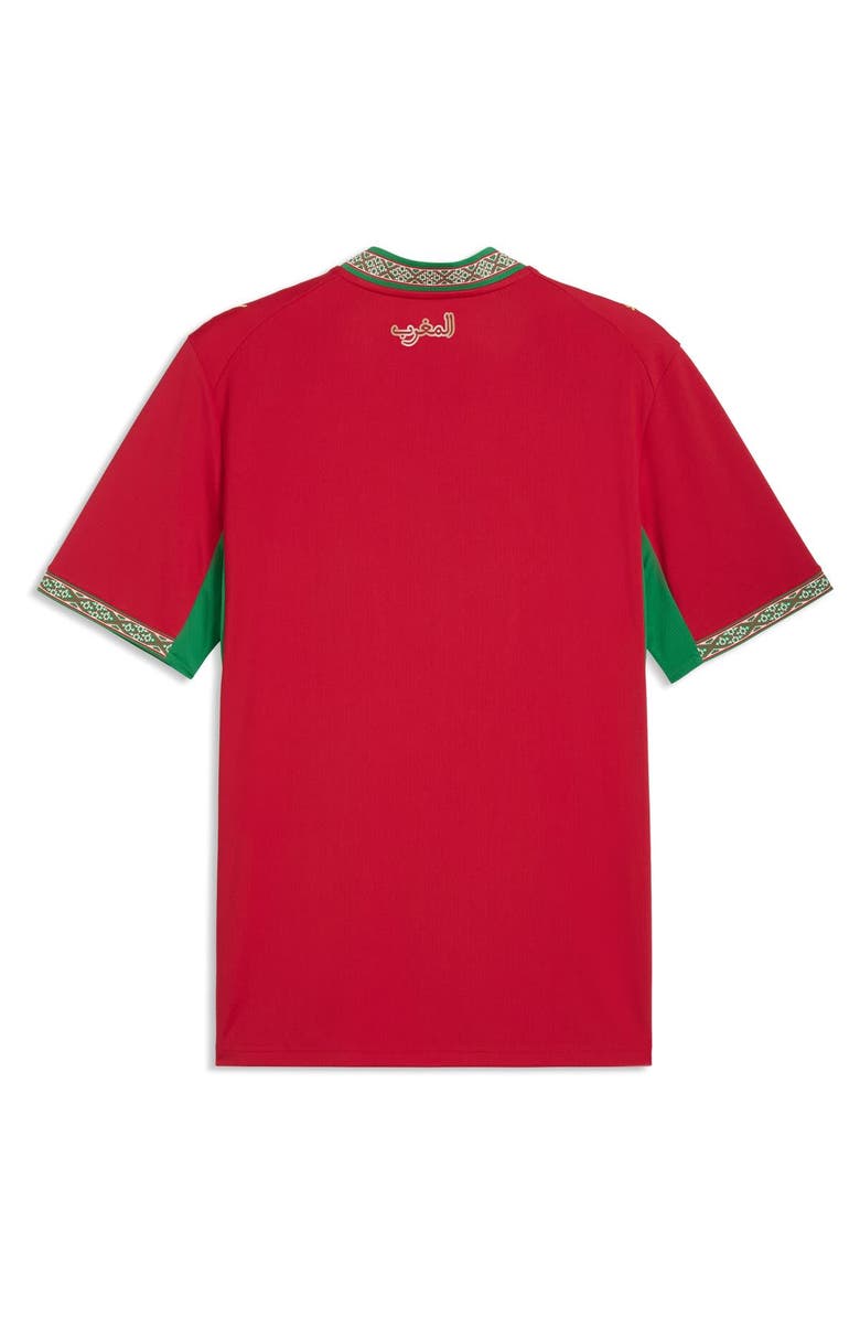 PUMA Men's Puma  Red Morocco National Team 2026 Home Replica Jersey, Alternate, color, Red
