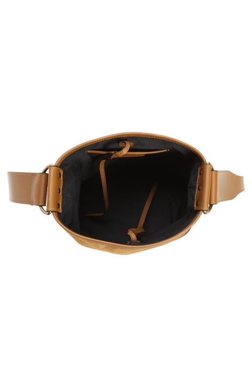 Isabel Marant Large Samara Suede Bucket Bag In Brown