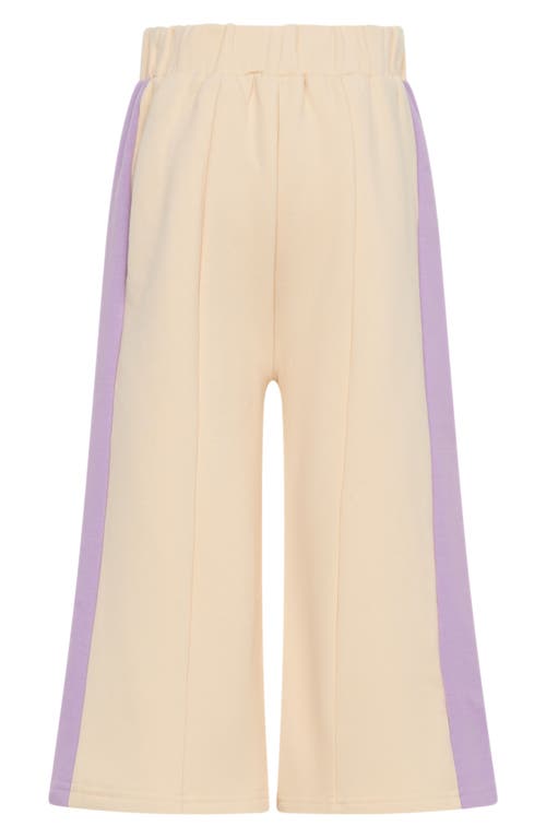 Tiny Tribe Kids' Wide Leg Sweatpants In Yellow