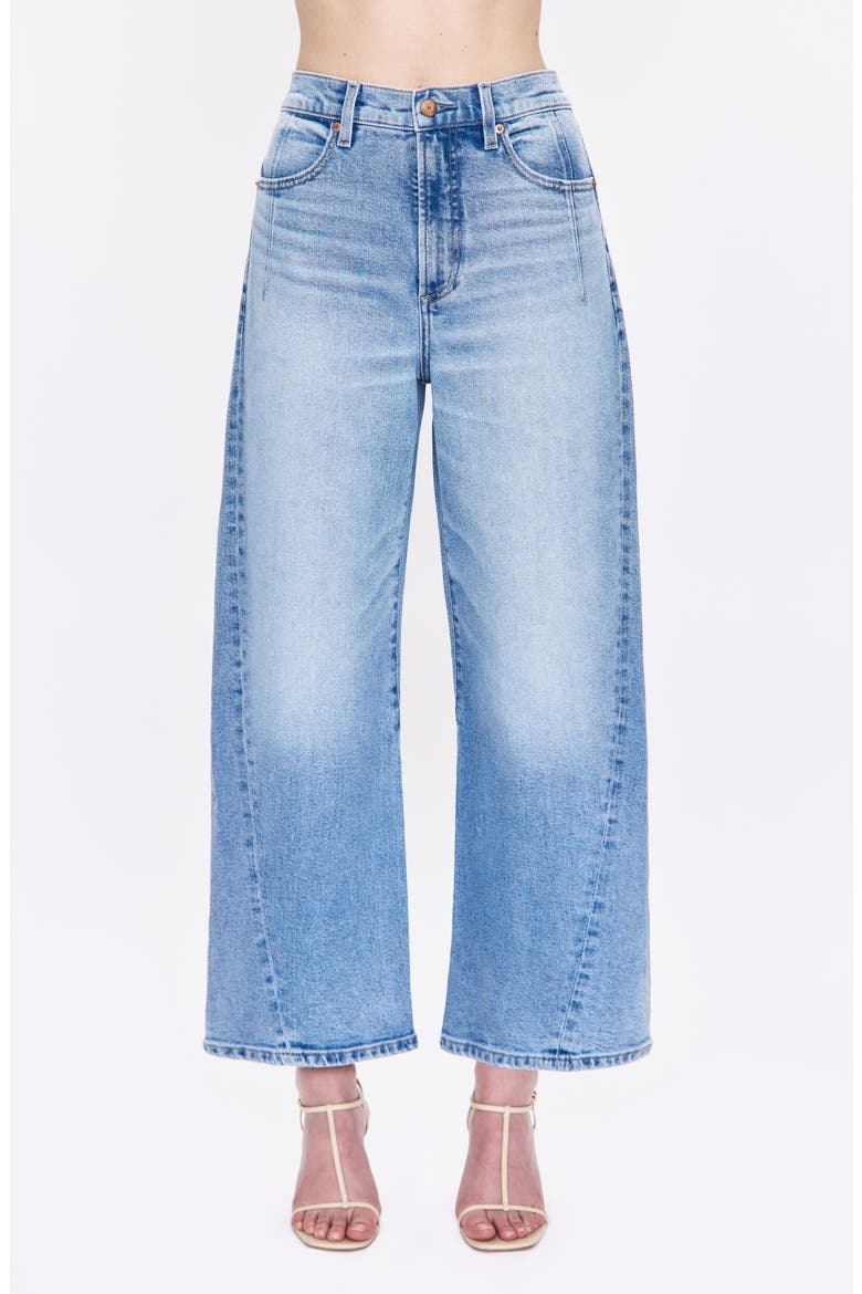 Kyra High Waist Wide Leg Jeans, Main, color, TERRACE