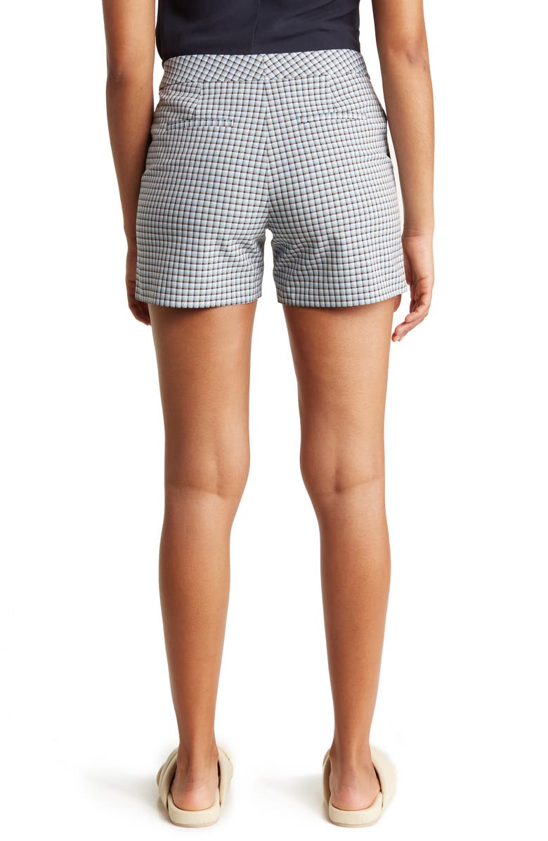 Theory Lynie Check Shorts, Alternate, color, 