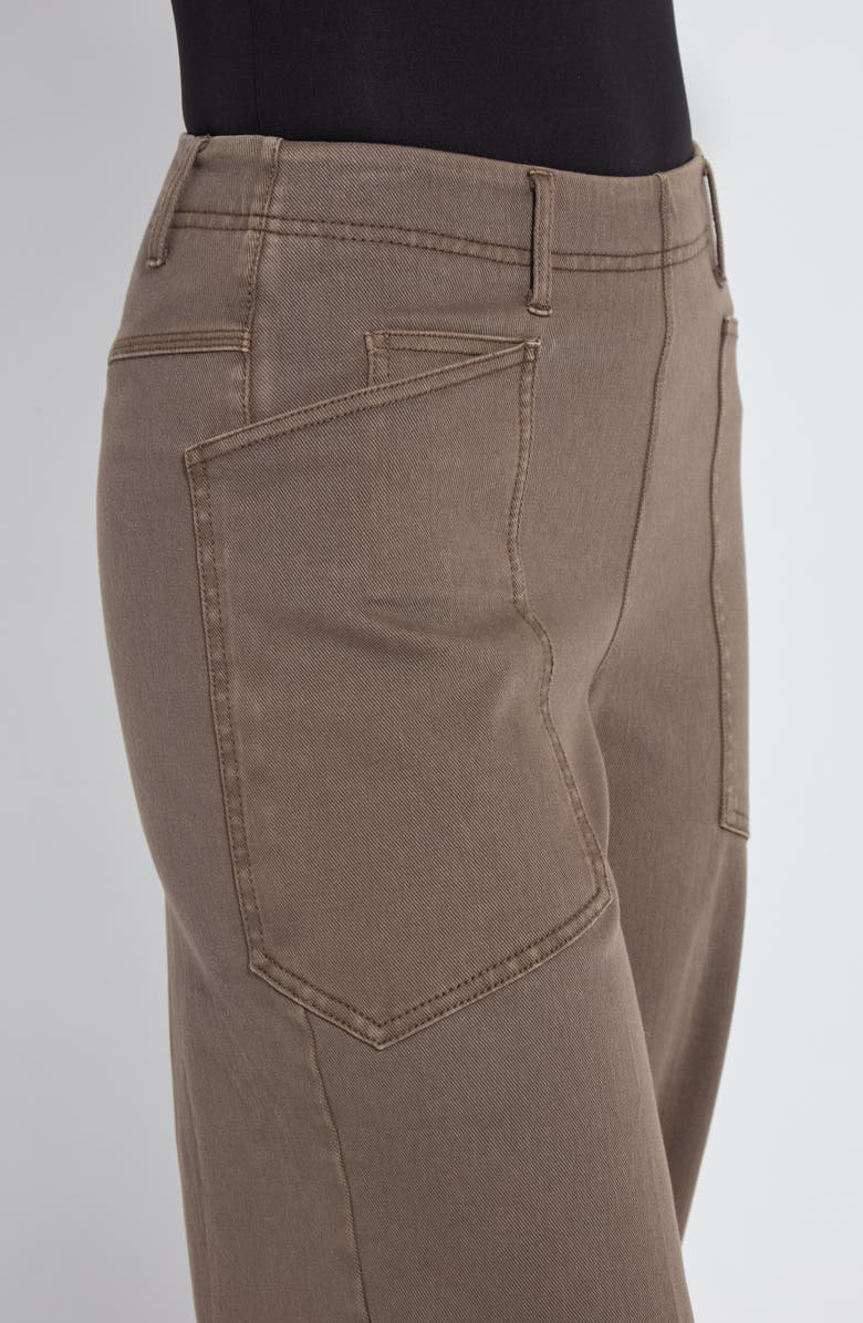 Lysse Penelope Curved Cuff Jeans, Alternate, color, Antique Wash Subtle Green