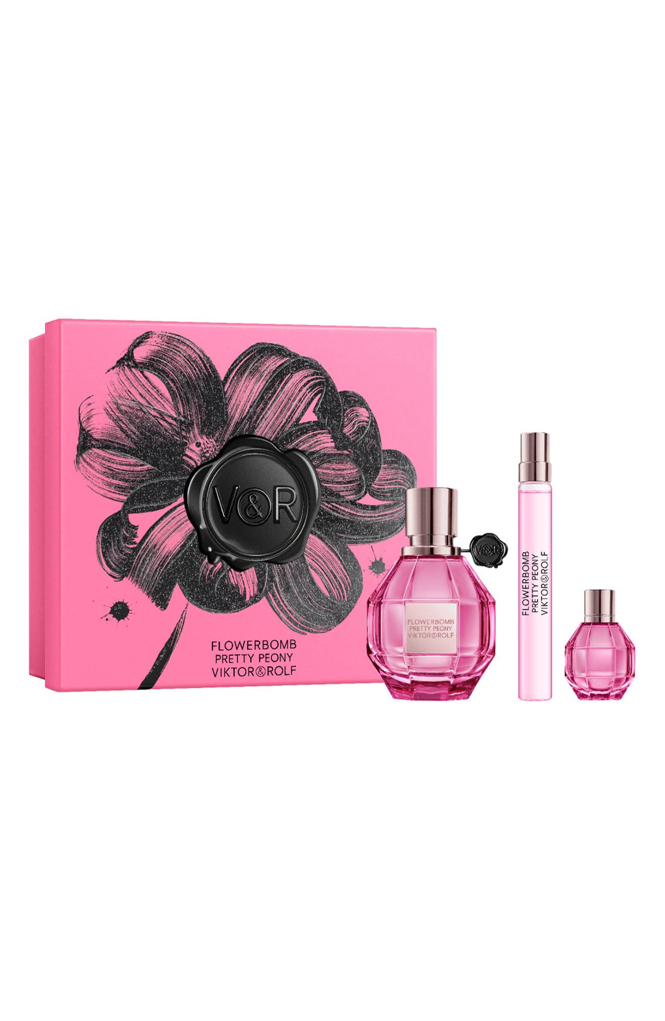 Flowerbomb Pretty Peony 3-Piece Gift Set $214 Value (Women