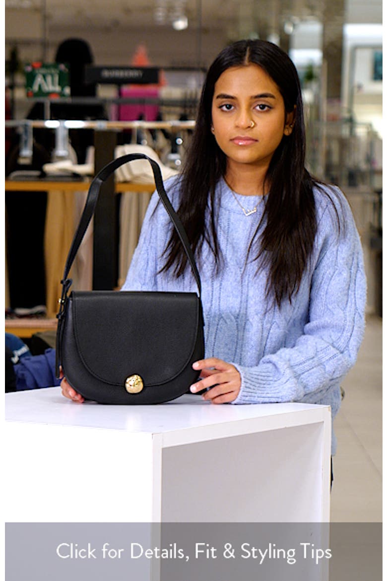 The Small Dakota Suede Saddle Bag video