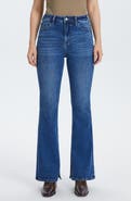 Bayeas High Waist Slit Flare Jeans