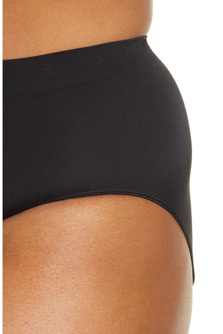 B-Smooth® Briefs, Alternate, color, BLACK