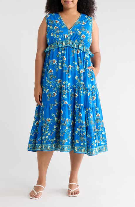 MAX STUDIO Sleeveless Surplice Maxi Dress