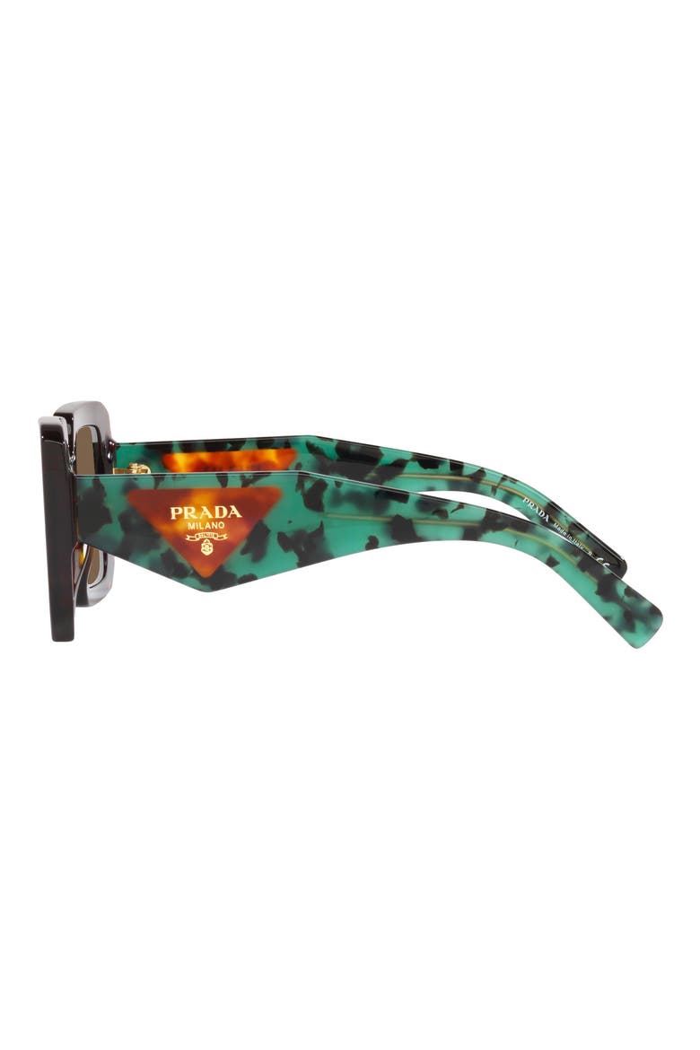 51mm Square Sunglasses, Alternate, color, TORTOISE