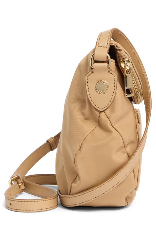 Marc Jacobs Preppy Nylon Mini Natasha Crossbody Bag In Iced Coffee