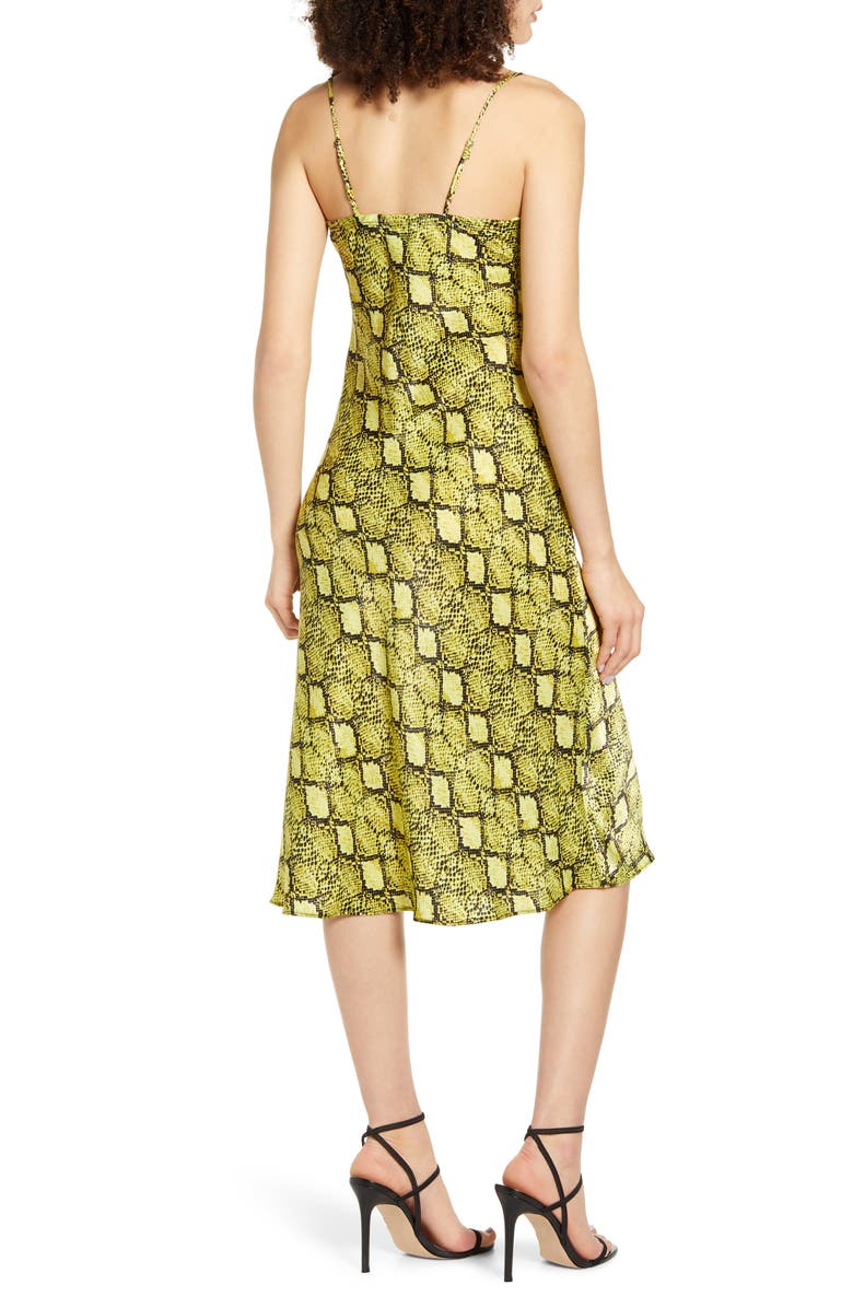 Socialite Python Print Slipdress, Alternate, color, 