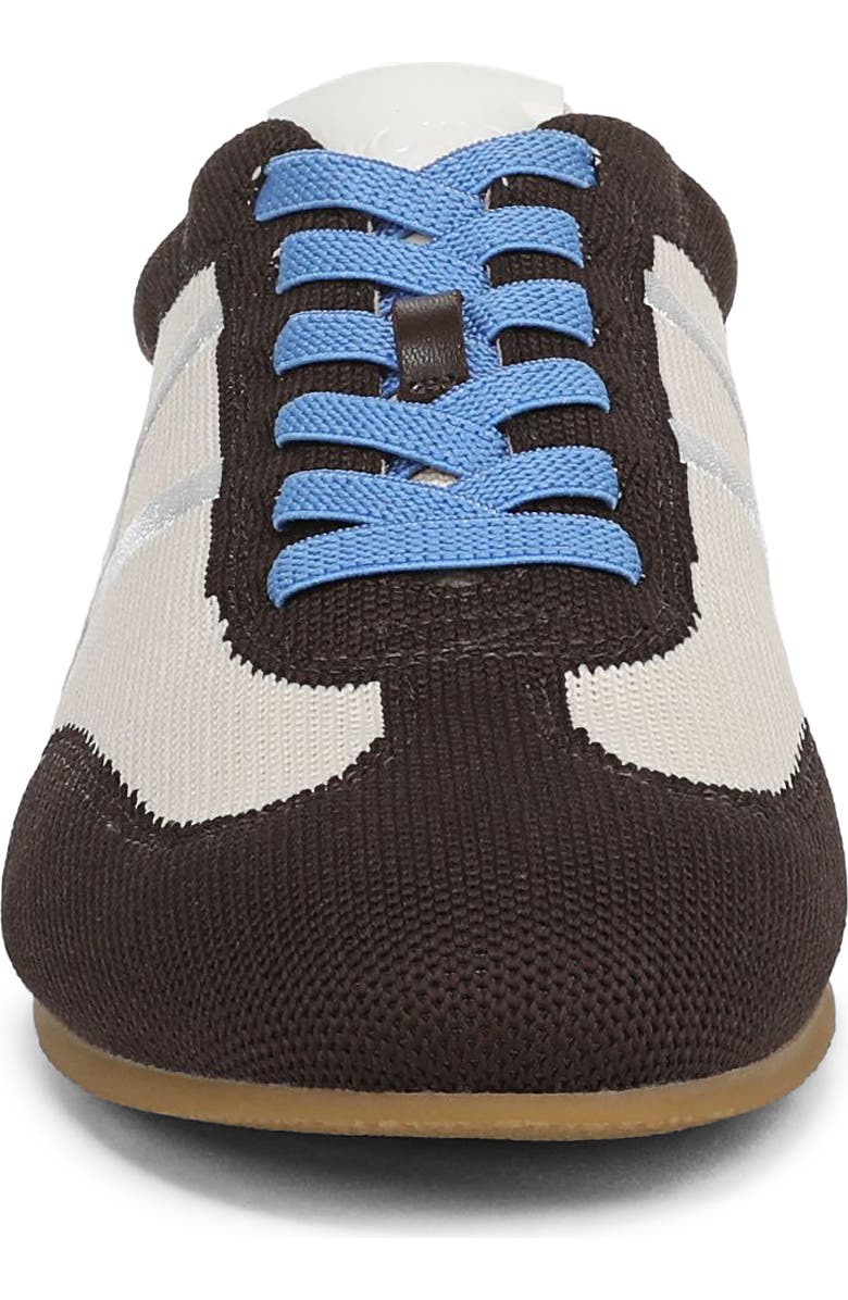 Veronica Beard Riviera Knit Sneaker, Alternate, color, Espresso/ Ecru