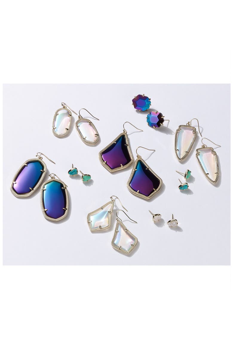 Skylar Spear Statement Earrings, Alternate, color, BLACK