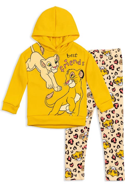 Lion King Fleece 2-Piece Hoodie and Leggings Set
