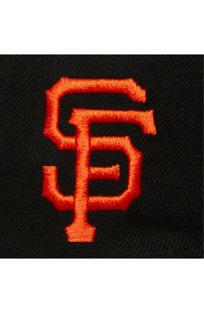 Mitchell & Ness Men's Mitchell & Ness Black San Francisco Giants Team Tagged Snapback Hat, Alternate, color, Black