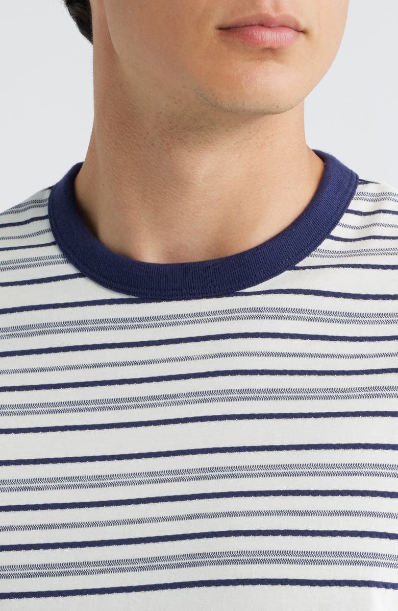PS Paul Smith Stripe Casual Fit T-Shirt, Alternate, color, Off White