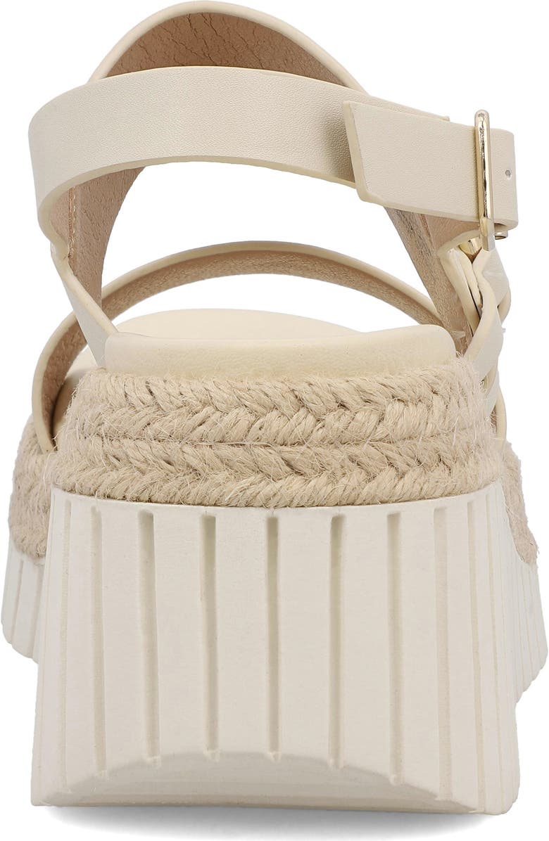 MIA Yuna Espadrille Platform Wedge, Alternate, color, Bone