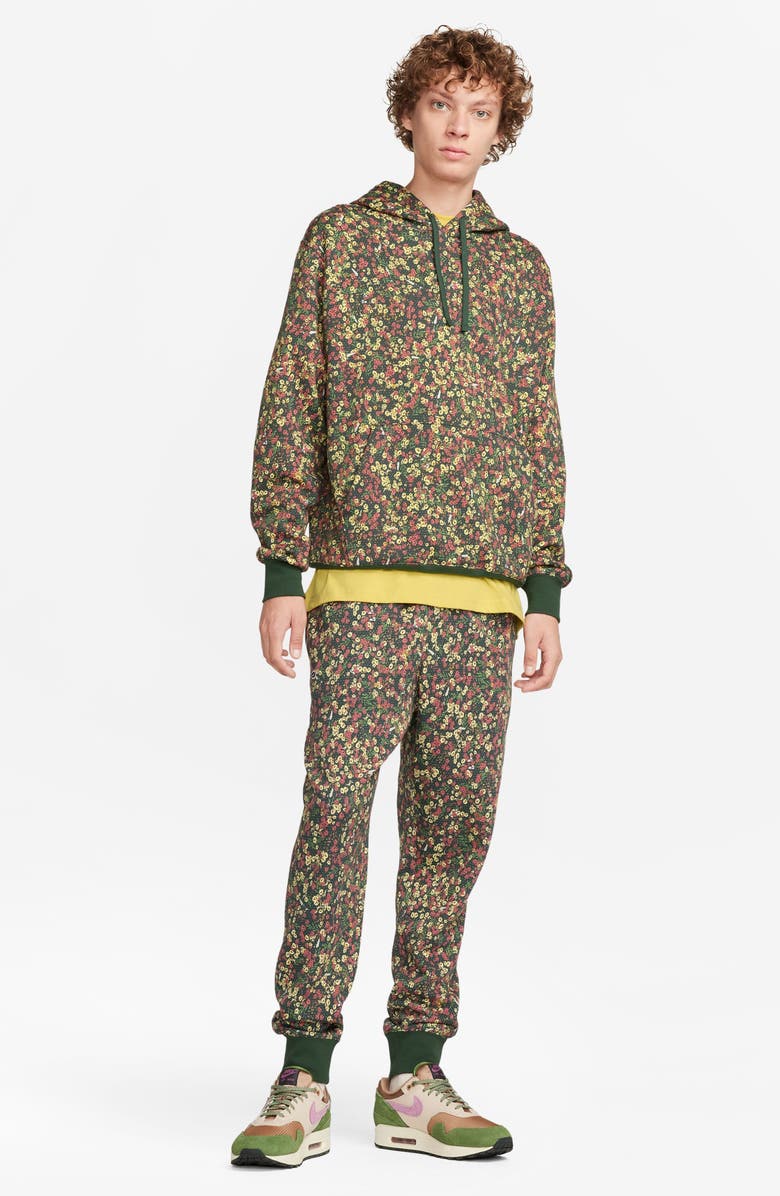 Nike Sportswear Floral Hoodie, Alternate, color, 