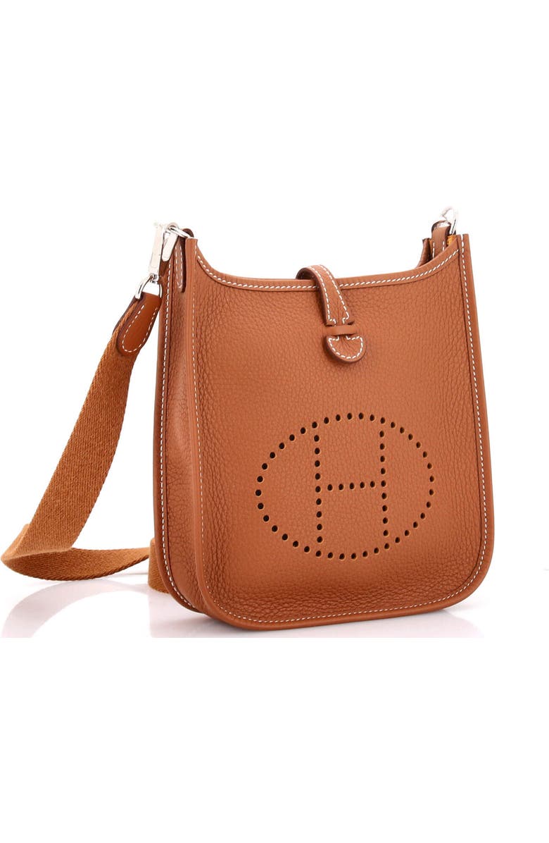 Pre-Owned Hermes Evelyne Bag Gen III Clemence TPM, Alternate, color, Gold