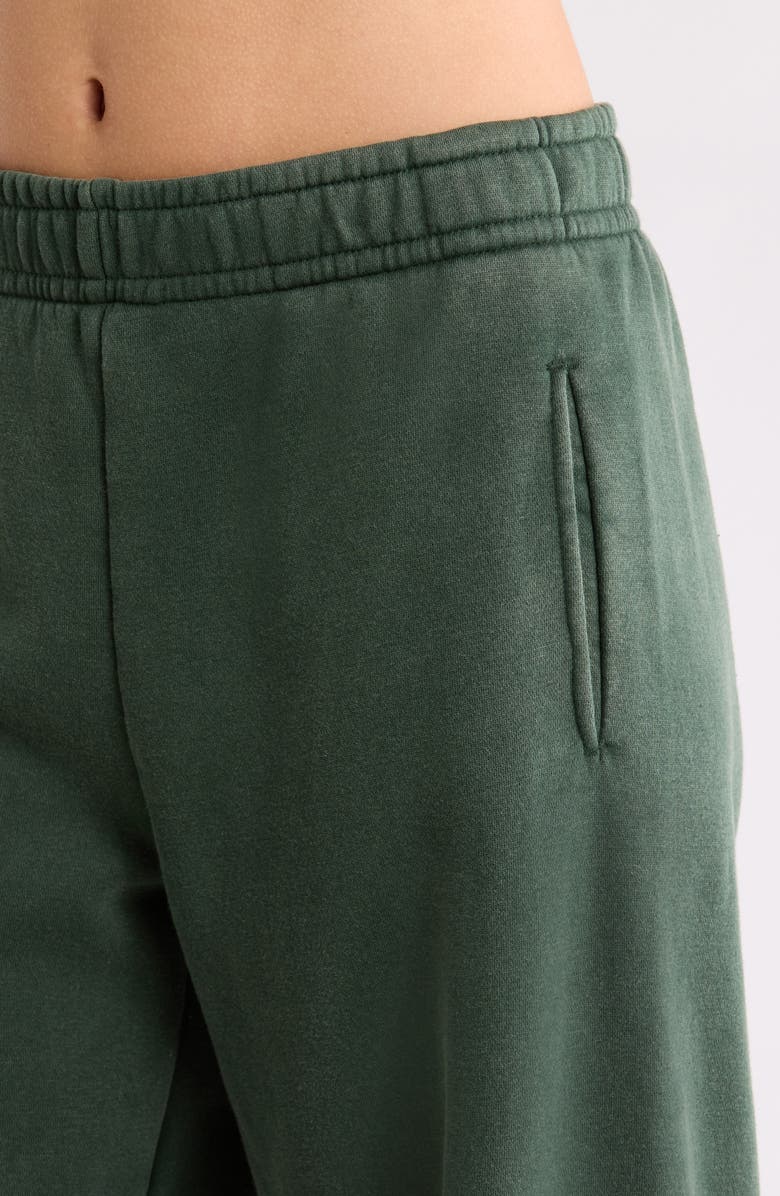 PacSun Star Graphic Baggy Sweatpants, Alternate, color, Forest Green