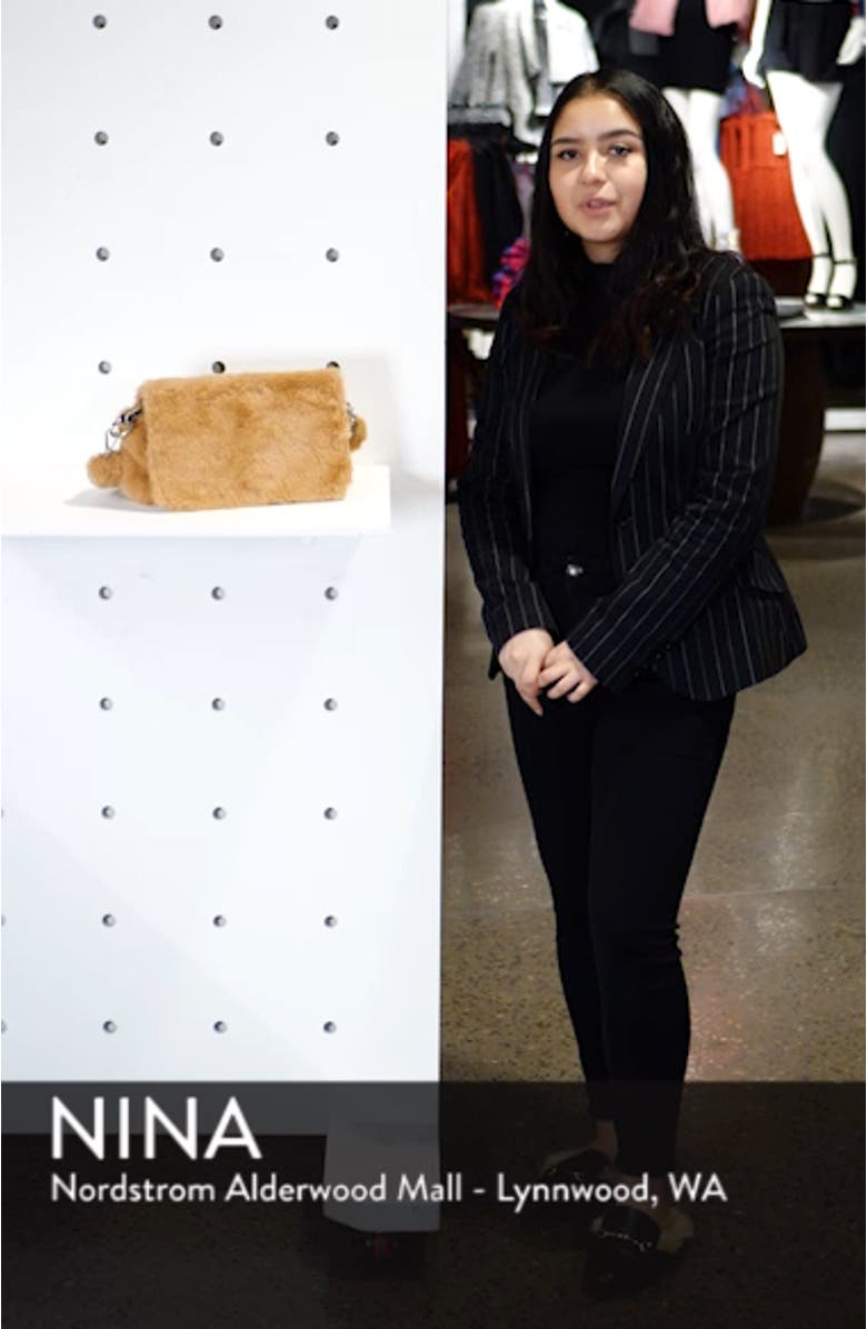 Cici Faux Fur Shoulder Bag, sales video thumbnail