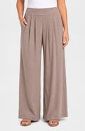 Liverpool Los Angeles Pleat Front Pull On Wide Leg Pants