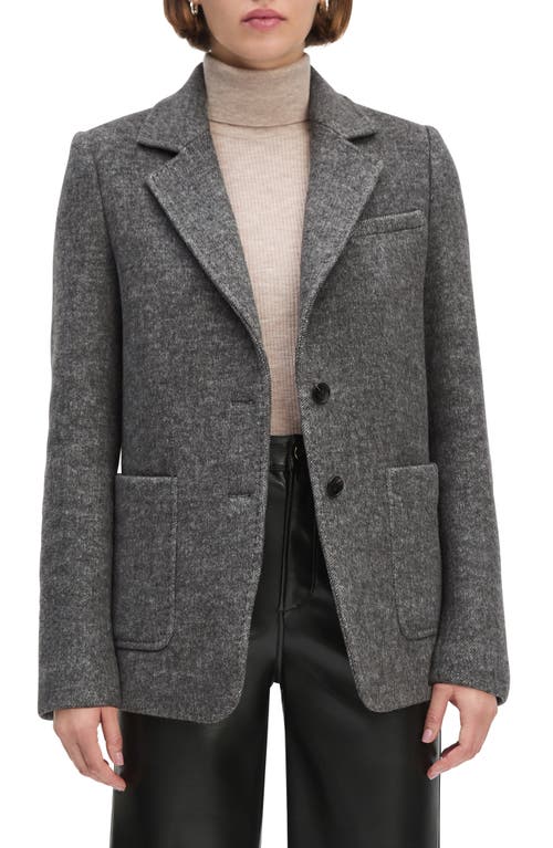 Favorite Daughter The Cheshire Coat Grey Twill In Gray