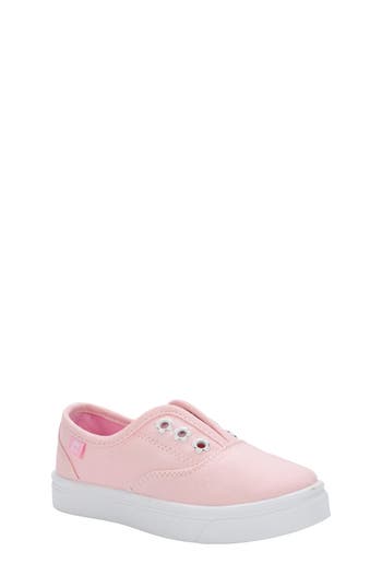 Oomphies Kids' Robin Slip-on Sneaker In Pastel Pink