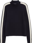 Veronica Beard Asante Side Stripe Sweater