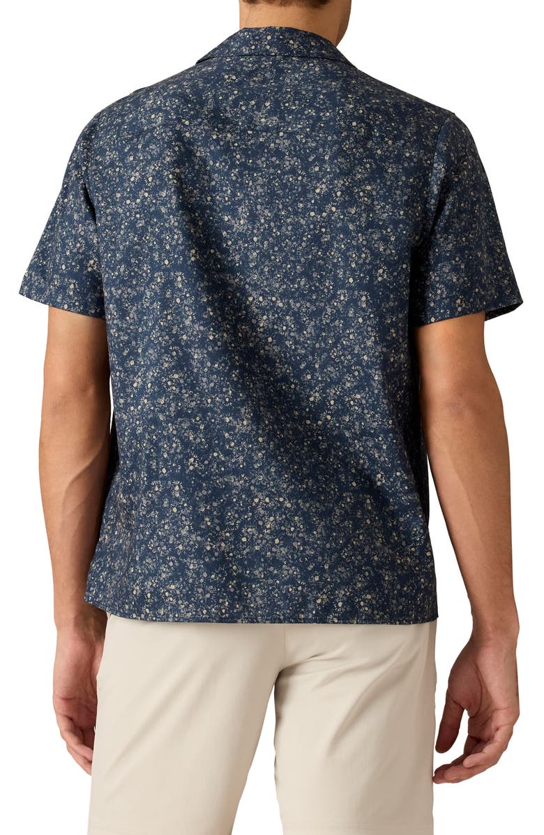 Rhone Floral Stretch Twill Camp Shirt, Alternate, color,