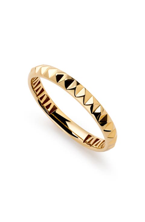 Solid Yellow Gold - Slim Equinox Ring