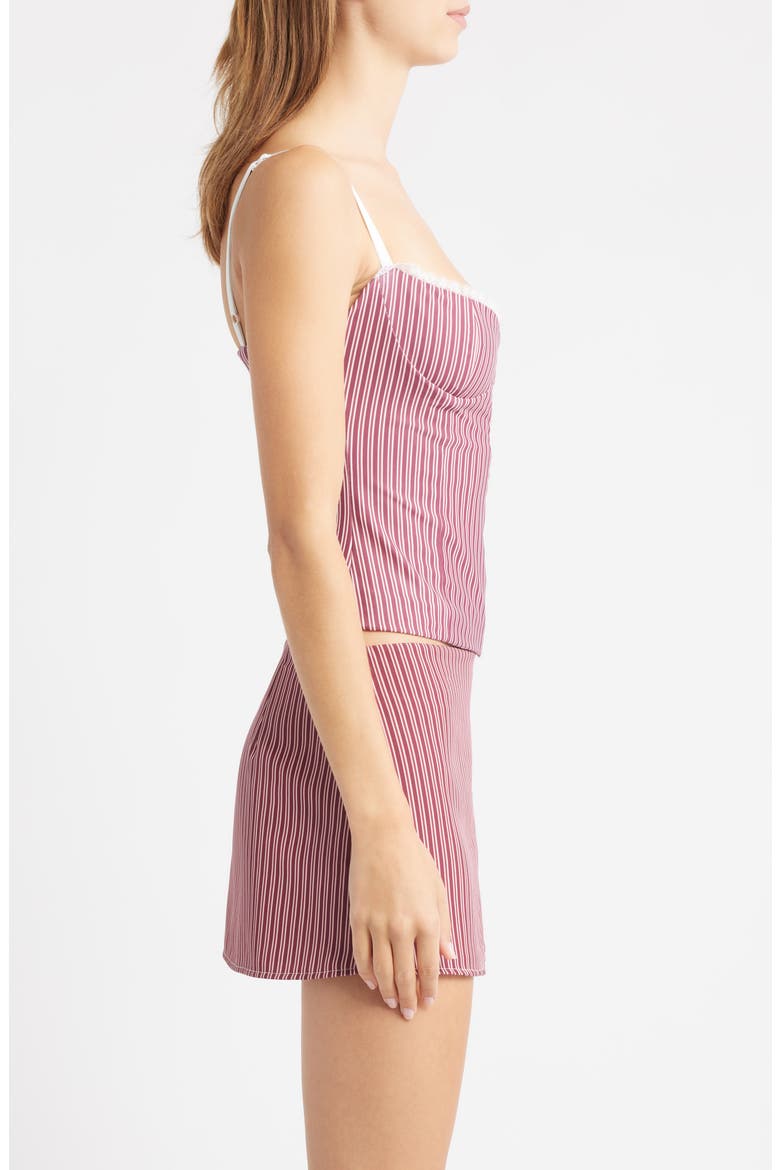 Caroline Stripe Camisole, Alternate, color, PINK STRIPED