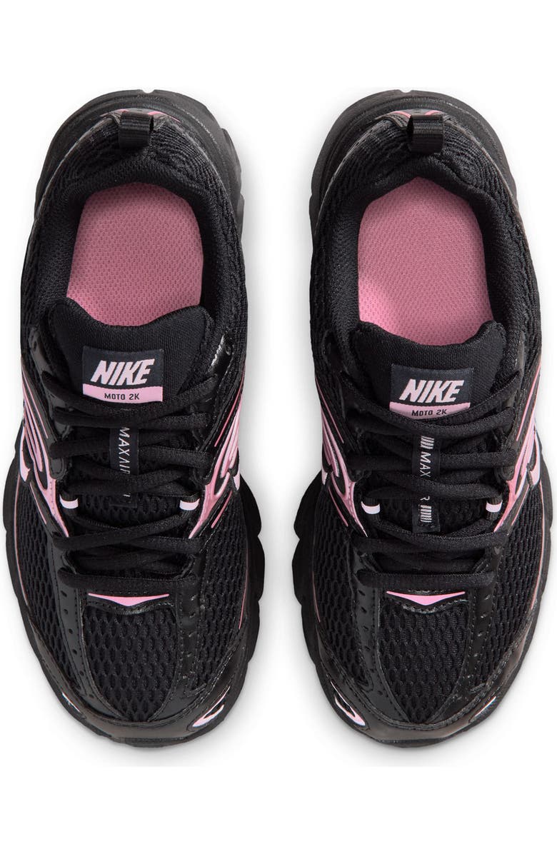 Nike Kids' Air Max Moto 2K Sneaker, Alternate, color, Black/Pink Foam