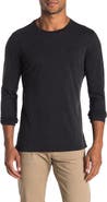 Robert Barakett Kentville Long Sleeve Crew Neck T-Shirt