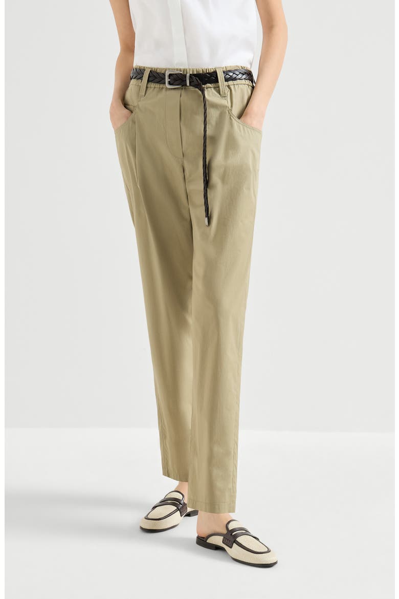 Five-pocket Track trousers, Main, color, Khaki