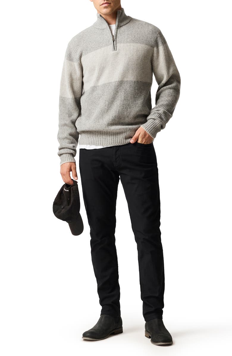 Rodd & Gunn Hudson Half-Zip Sweater, Alternate, color, Ash