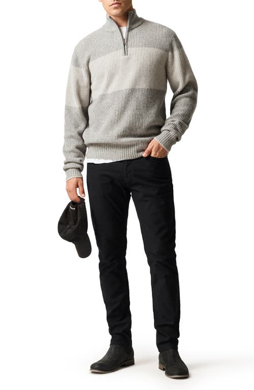 Rodd & Gunn Hudson Half-zip Sweater In Gray