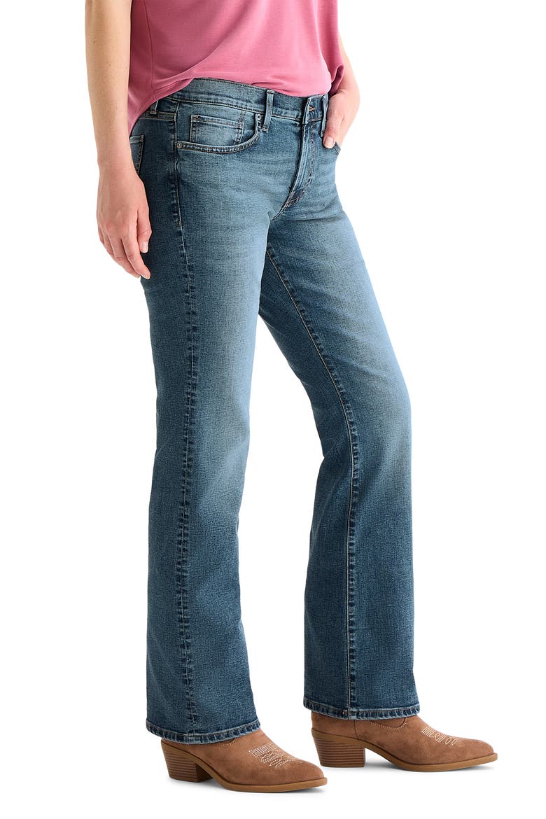 Mid Rise Sweet Bootcut Jeans, Alternate, color, DEEPER WELL