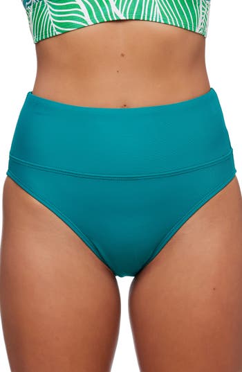 NEXT BY ATHENA NEXT BY ATHENA GOOD KARMA HARMONY HIGH WAIST BIKINI BOTTOMS