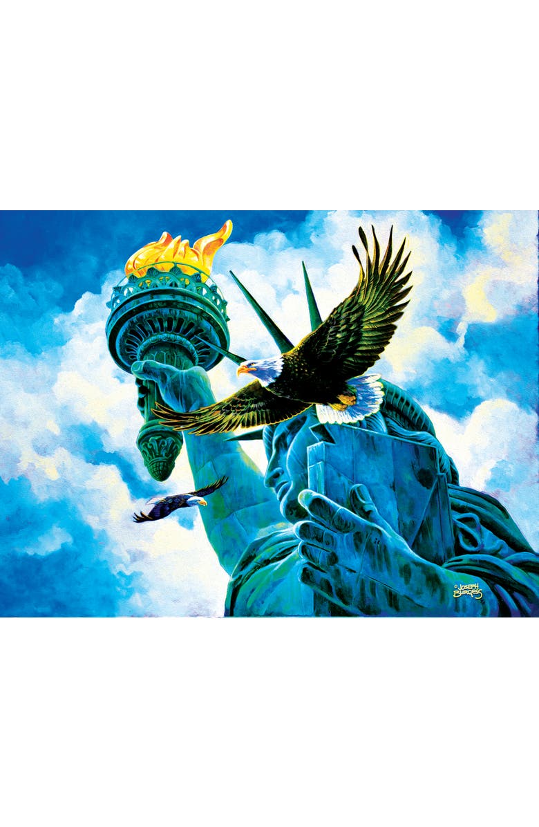 Sunsout Spirit of Freedom 500 piece Jigsaw Puzzle for Adults, Alternate, color, Multicolor