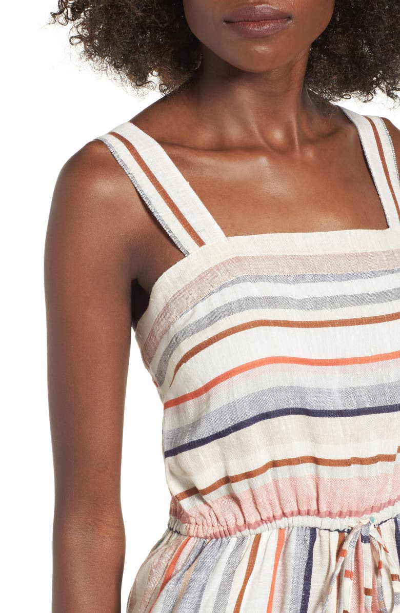 BP. Stripe Jumpsuit, Alternate, color,