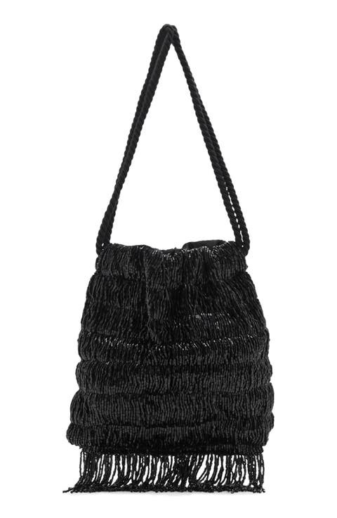 Fringe Beaded Bag