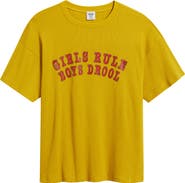 BOYS LIE <p>Girls Rule Boys Drool Graphic T-Shirt</p>