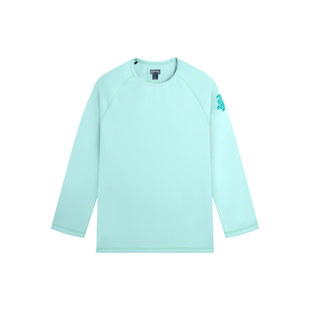 Vilebrequin Solid Long Sleeve Rashguard In Celadon