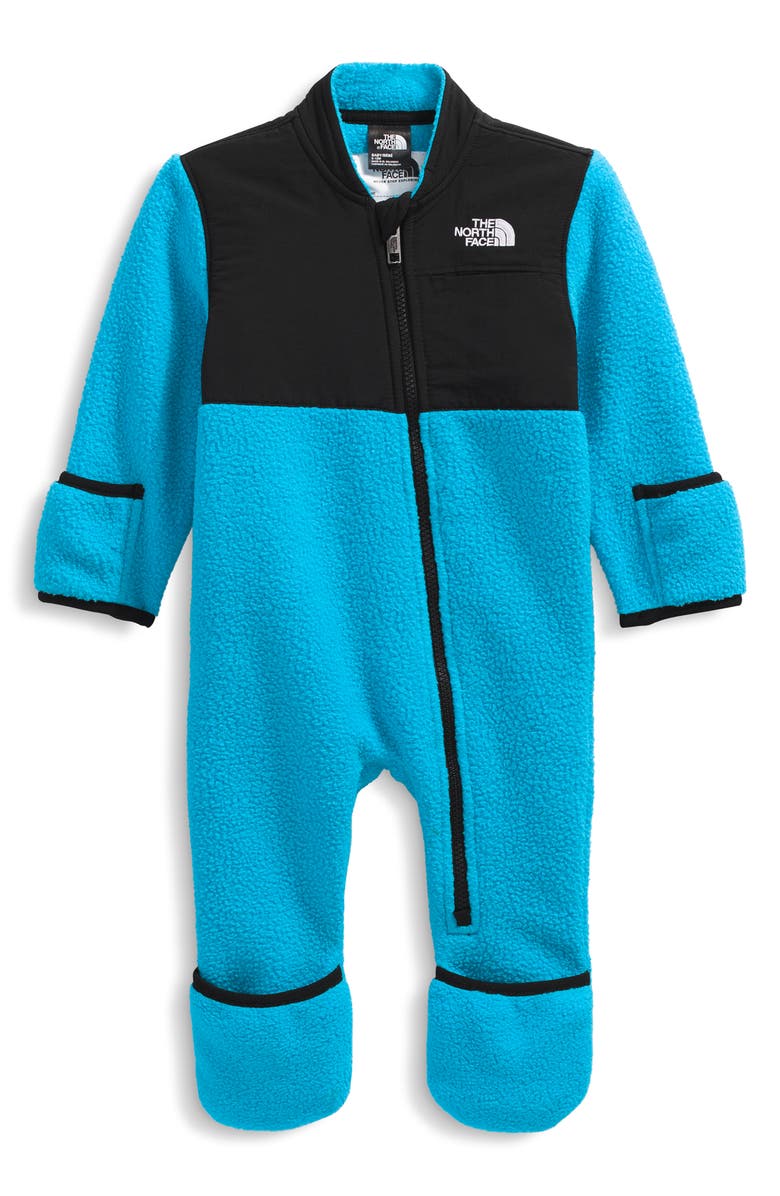 The North Face Baby Denali One Piece Snowsuit, Main, color, Meridian Blue