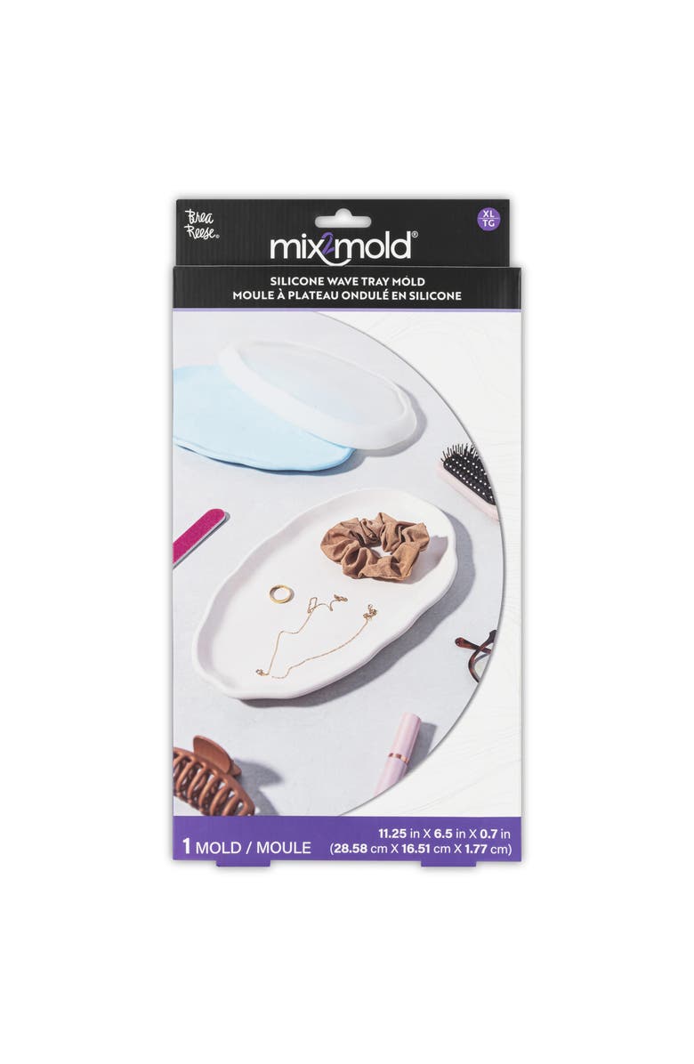 Brea Reese Mix2Mold Silicone Wave Tray Mold 1Pc, Main, color, Multicolored