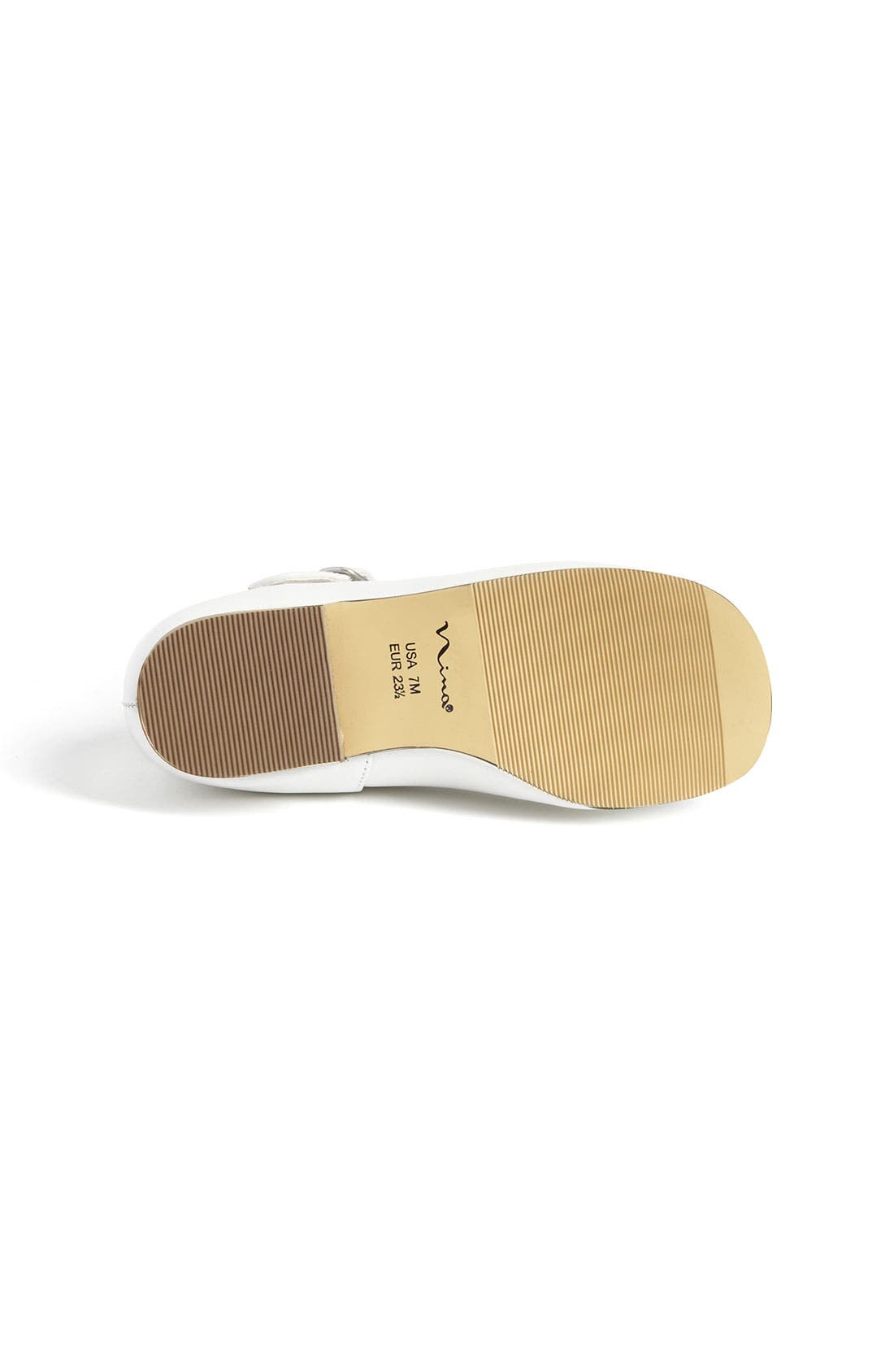 'Bonnett' Mary Jane, Alternate, color, WHITE LEATHER