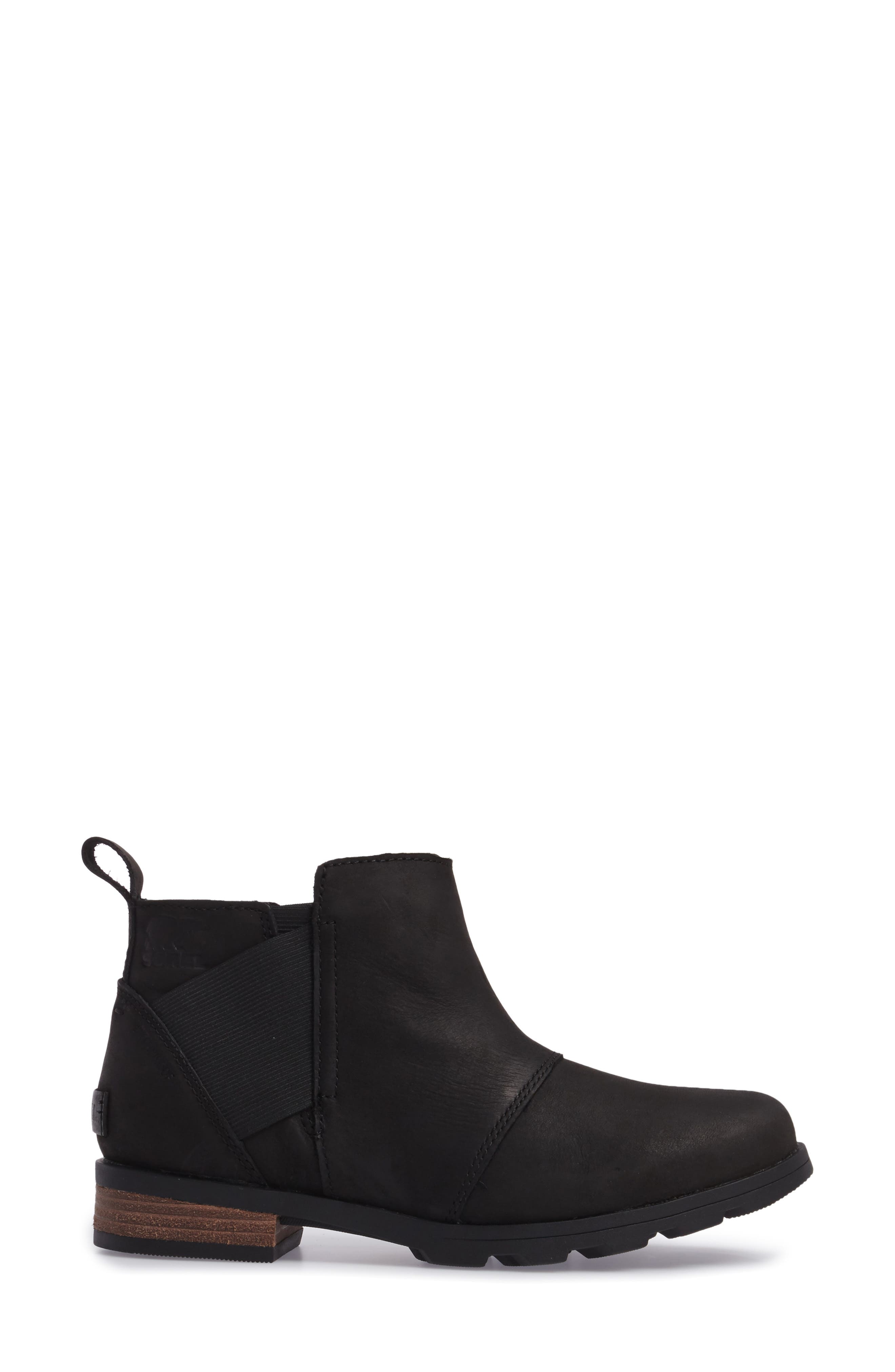 SOREL Emelie Waterproof Chelsea Boot, Alternate, color, 